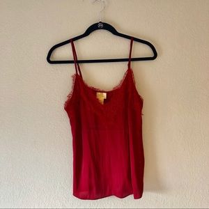 H&M Lace Edge Tank
